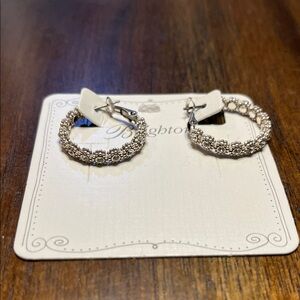 Brighton Floral Silver Earrings